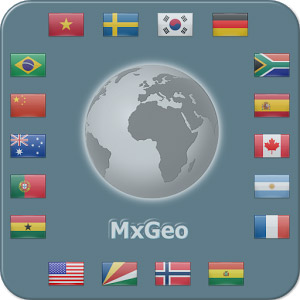 World atlas & map MxGeo Pro 3.0 دانلود برنامه اطلس جهان برای اندروید